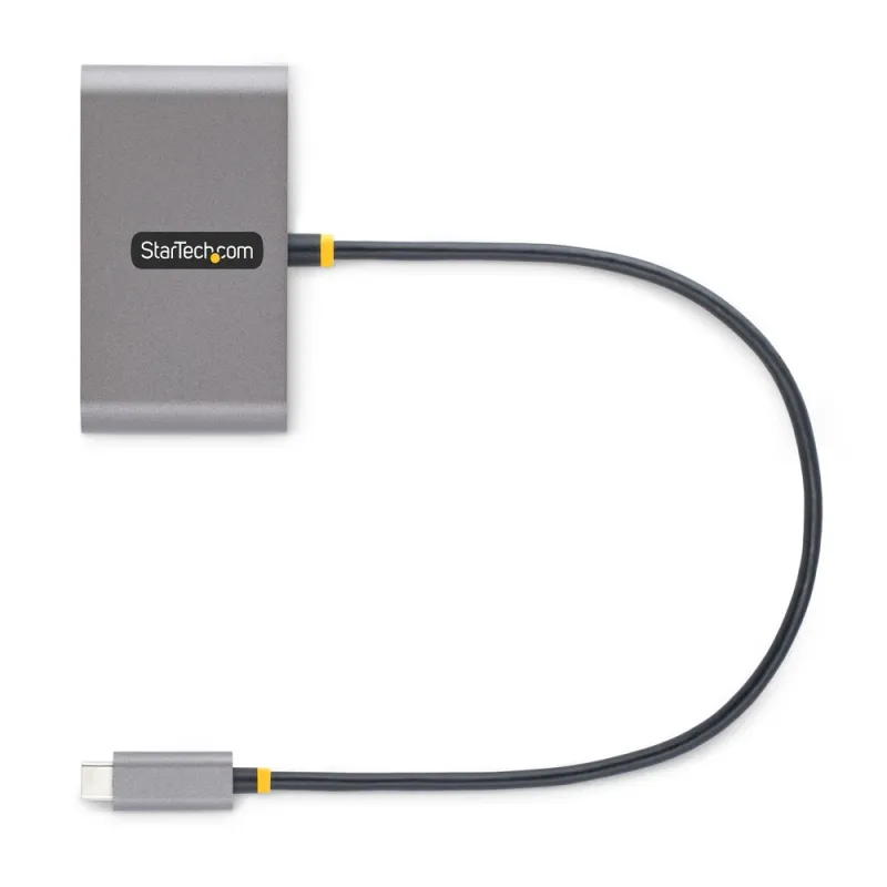 Hub USB StarTech.com - USB-C a 2x USB-A / 2x USB-C - Plata - 5G2A2CPDB-USB-C-HUB