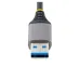 Hub USB StarTech.com 5G3AGBB-USB-A-HUB - USB-A a 3x USB 3.0 - Ethernet - Gris - 5G3AGBB-USB-A-HUB