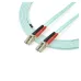 Cable de Fibra Óptica StarTech.com - LC - Dúplex - Multimodo - 3M - Aguamarina - 450FBLCLC3 Cable de Fibra Óptica StarTech.com - LC - Dúplex - Multimodo - 3M - Aguamarina - 450FBLCLC3