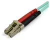 Cable de Fibra Óptica StarTech.com - LC - Dúplex - Multimodo - 10M - Aguamarina - 450FBLCLC10