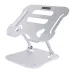 Base para Laptop StarTech.com - Ajustable - Soporta 10 kg - Plata - ADJ-LAPTOP-RISER