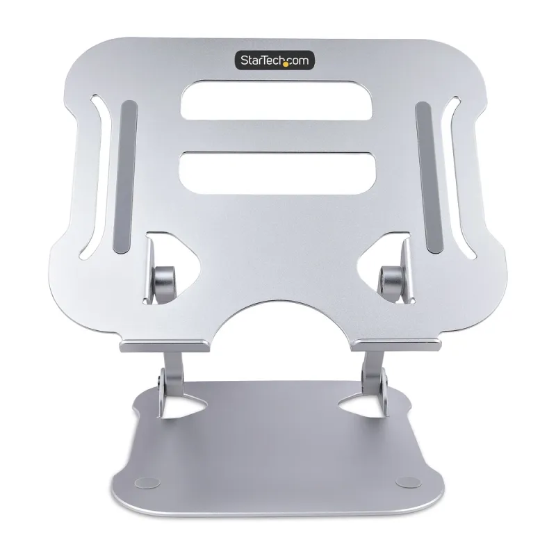 Base para Laptop StarTech.com - Ajustable - Soporta 10 kg - Plata - ADJ-LAPTOP-RISER