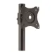 Soporte Acero StarTech.com ARMBARDUOV - Vertical - para 2 Monitores - Negro - Conecta - ARMBARDUOV