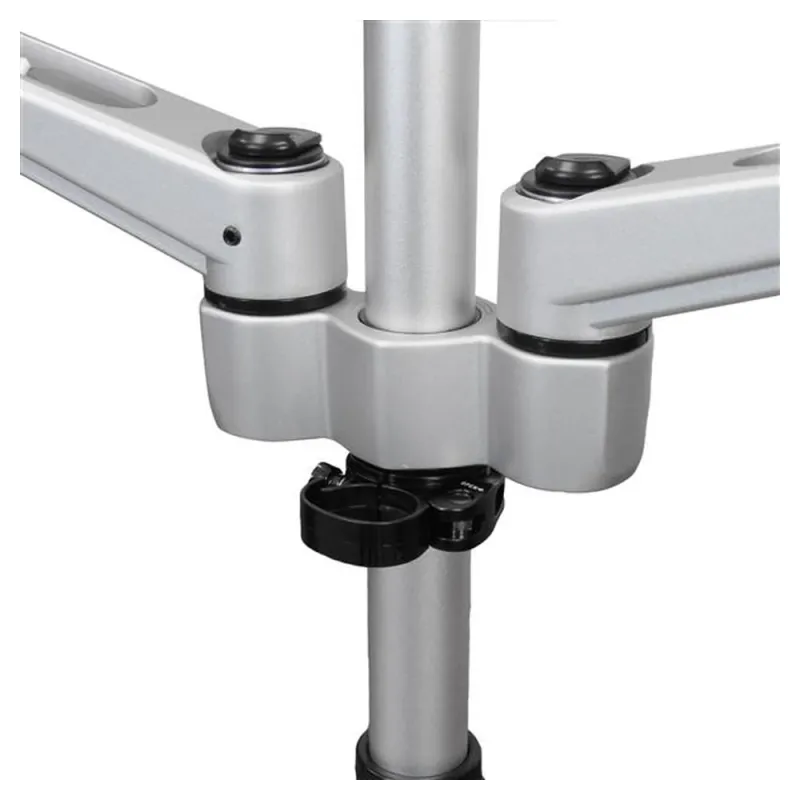 Soporte de Escritorio StarTech.com - 12" a 30" - Hasta 10Kg - Para 2 Monitores - Articulado - Negro/Plata - ARMDUAL30