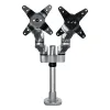 Soporte StarTech.com ARMDUALPS - Hasta 27" - Soporta 10Kg - Para 2 Monitores - Negro - ARMDUALPS