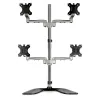 Soporte de Escritorio StarTech.com ARMQUADSS - 32" - Soporta 8 Kg - Para 4 Monitores - Articulado - ARMQUADSS