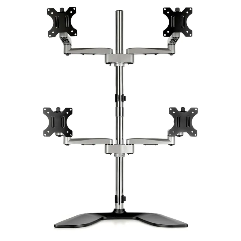 Soporte de Escritorio StarTech.com ARMQUADSS - 32" - Soporta 8 Kg - Para 4 Monitores - Articulado - ARMQUADSS