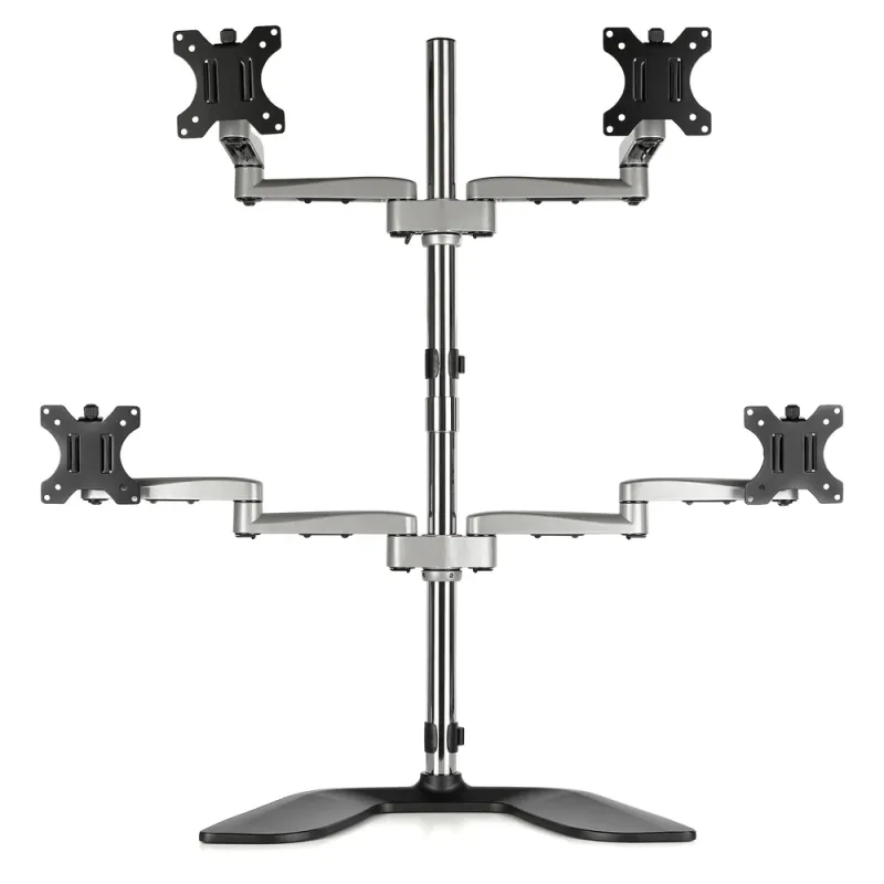 Soporte de Escritorio StarTech.com ARMQUADSS - 32" - Soporta 8 Kg - Para 4 Monitores - Articulado - ARMQUADSS