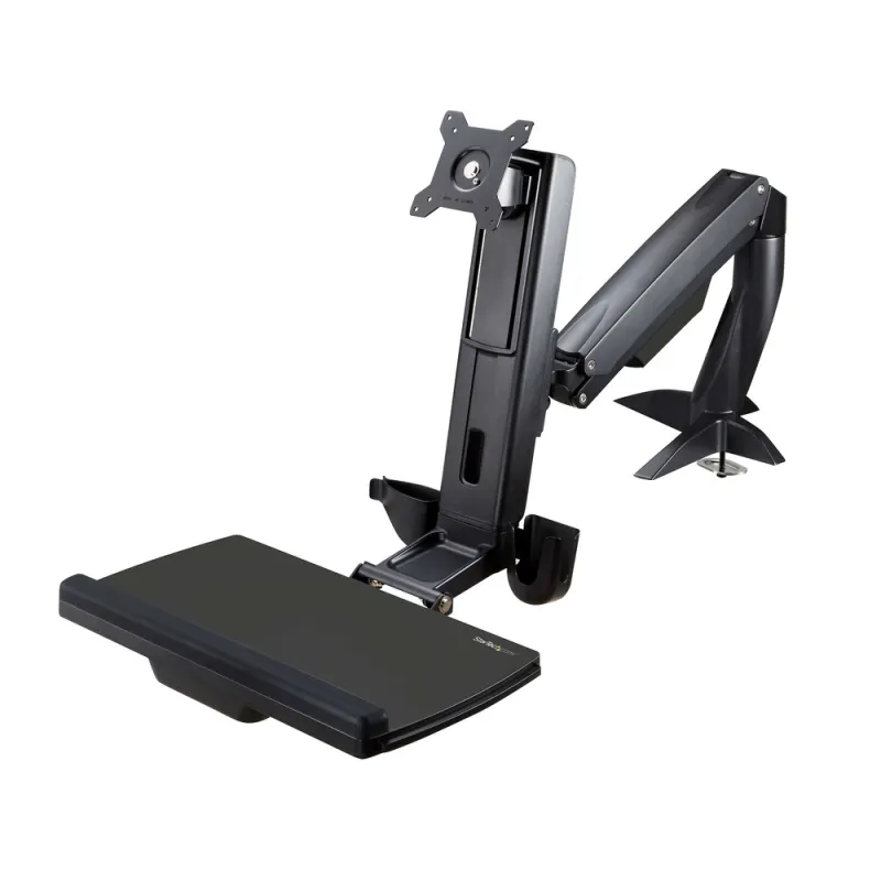Brazo StarTech.com ARMSTSCP1 - Hasta 24" - Soporte Vesa ajustable - Soporte para Teclado y Ratón - ARMSTSCP1