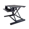 Estación Trabajo StarTech.com ARMSTSLG - Capacidad 2 Monitores - soporta 12 Kg - Negro - ARMSTSLG