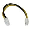 Extensión para Fuente de Poder StarTech.com - 4 Pines - 20cm - ATXP4EXT