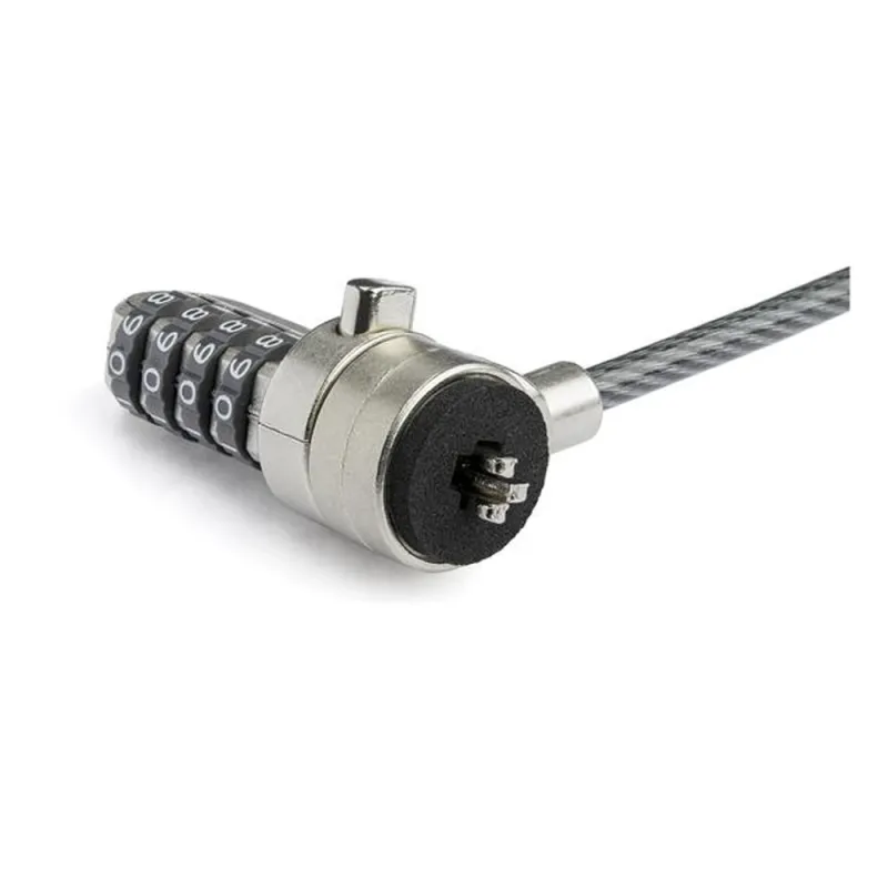Cable Extensor StarTech.com BRNCHLOCK - Para Candado de Laptop - 15cm - Bucle de 2.5 Cm - BRNCHLOCK