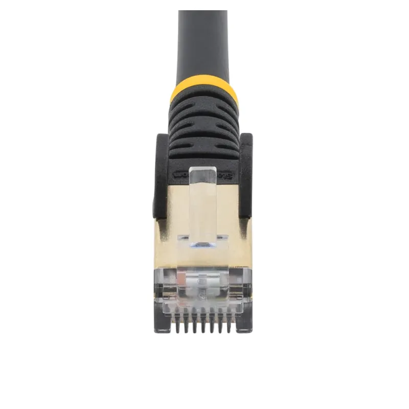 Cable de Red StarTech.com - Cat6a - RJ-45 - 1.8M - Negro - C6ASPAT6BK