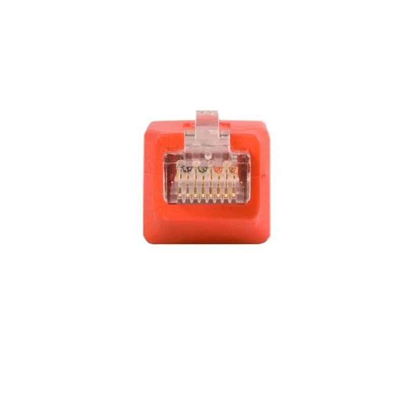Adaptador StarTech.com - Cat6 a Crossover - Naranja - C6CROSSOVER