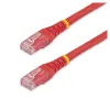 Cable de Red StarTech.com - Cat6 - RJ-45 - 30.5M - Rojo - C6PATCH100RD