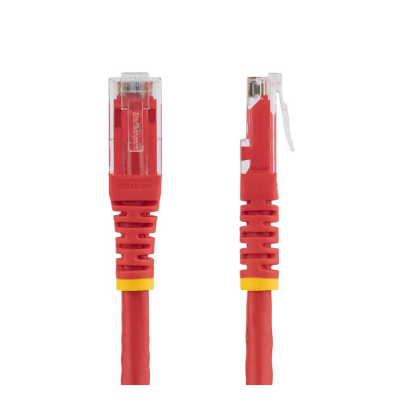 Cable de Red StarTech.com - Cat6 - RJ-45 - 30.5M - Rojo - C6PATCH100RD