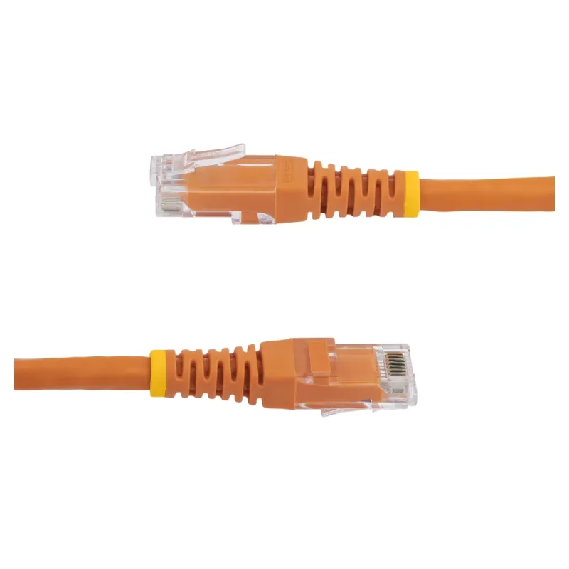 Cable de Red StarTech.com - Cat6 - RJ-45 - 4.5M - Naranja - C6PATCH15OR
