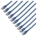 Cable de Red StarTech.com - Cat6 - RJ-45 - 1.8M - Azul - 10 Piezas - C6PATCH6BL10PK Cable de Red StarTech.com - Cat6 - RJ-45 - 1.8M - Azul - 10 Piezas - C6PATCH6BL10PK