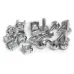 Kit StarTech.com - 50 Tornillos y Tuercas Enjauladas M5 - CABSCREWM5 Kit StarTech.com - 50 Tornillos y Tuercas Enjauladas M5 - CABSCREWM5