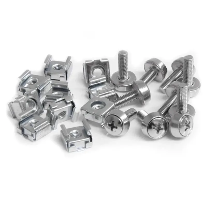 Kit StarTech.com - 50 Tornillos y Tuercas Enjauladas M5 - CABSCREWM5