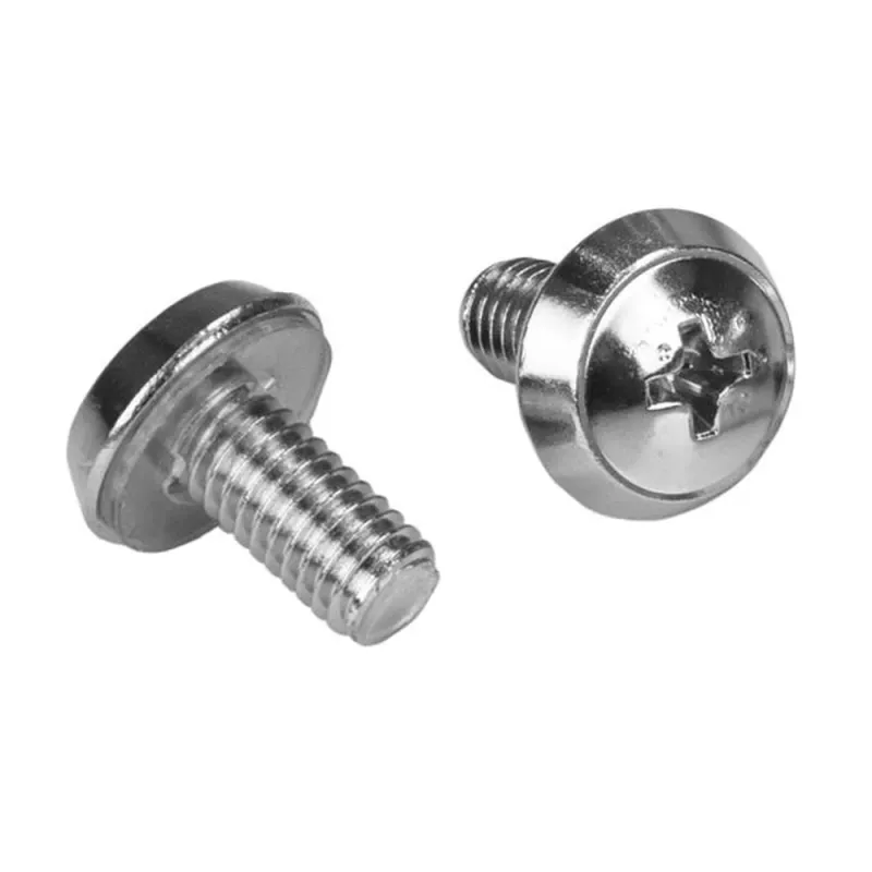 Kit StarTech.com - 100 Tornillos y Tuercas Enjauladas M6 - CABSCREWM62