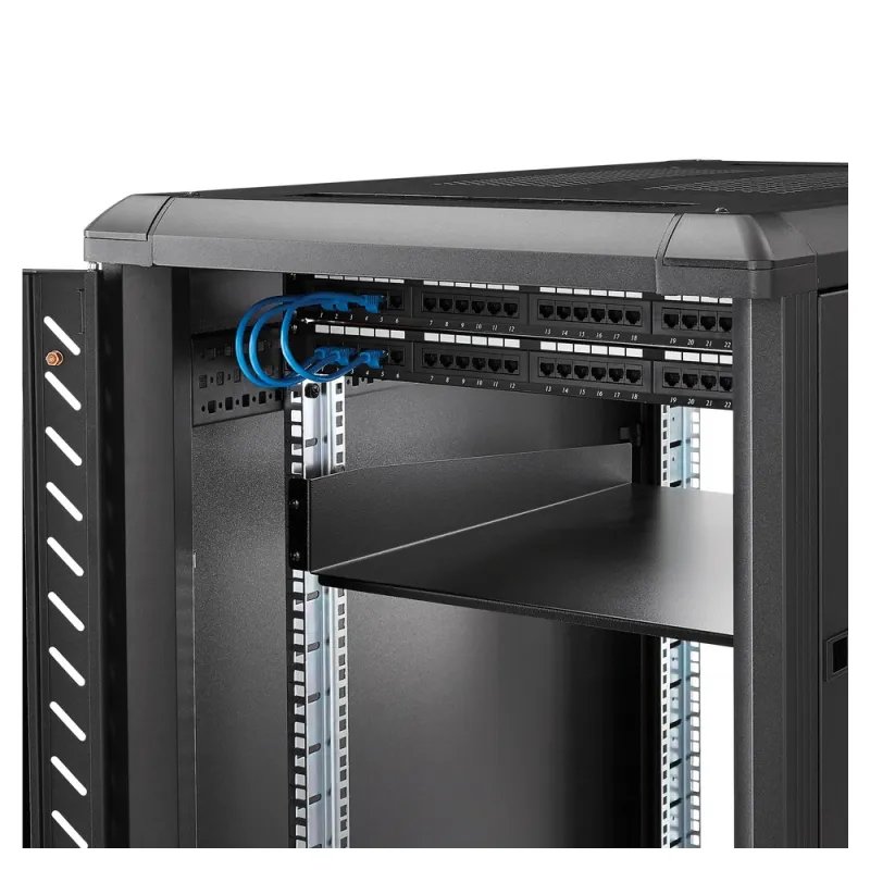 Charola StarTech.com - 22" - 2U - Fijo - CABSHELF22