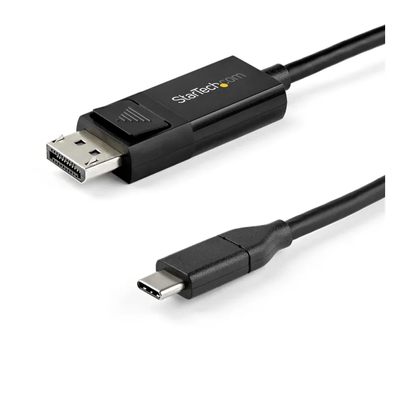 Cable Convertidor StarTech.com - USB-C a DisplayPort - Macho/Macho - Bidireccional - 2 mts - CDP2DP142MBD
