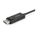Cable Convertidor StarTech.com - USB-C a DisplayPort - Macho/Macho - Bidireccional - 2 mts - CDP2DP142MBD Cable Convertidor StarTech.com - USB-C a DisplayPort - Macho/Macho - Bidireccional - 2 mts - CDP2DP142MBD