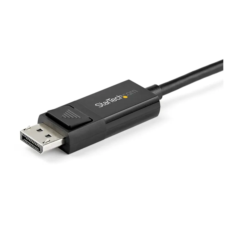 Cable Convertidor StarTech.com - USB-C a DisplayPort - Macho/Macho - Bidireccional - 2 mts - CDP2DP142MBD