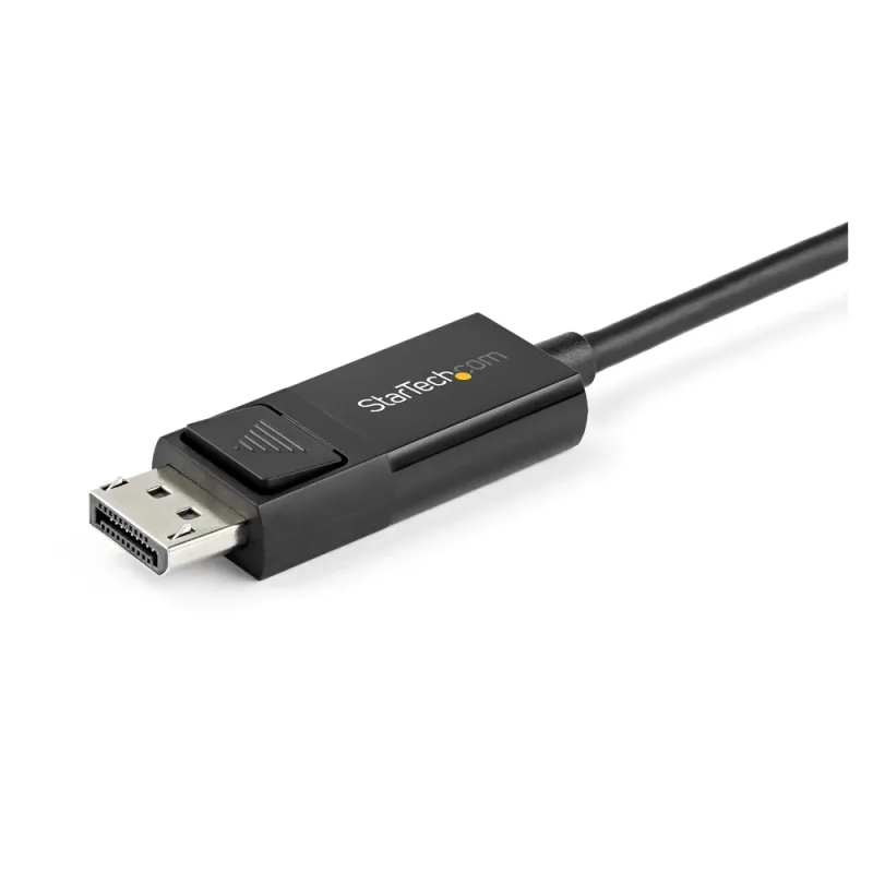 Cable Convertidor StarTech.com - USB-C a DisplayPort 1.2 - Macho/Macho - Bidireccional - 2 m - CDP2DP2MBD