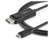 Cable Convertidor StarTech.com - USB-C a DisplayPort 1.2 - Macho/Macho - Bidireccional - 2 m - CDP2DP2MBD