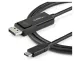 Cable Convertidor StarTech.com - USB-C a DisplayPort 1.2 - Macho/Macho - Bidireccional - 2 m - CDP2DP2MBD Cable Convertidor StarTech.com - USB-C a DisplayPort 1.2 - Macho/Macho - Bidireccional - 2 m - CDP2DP2MBD