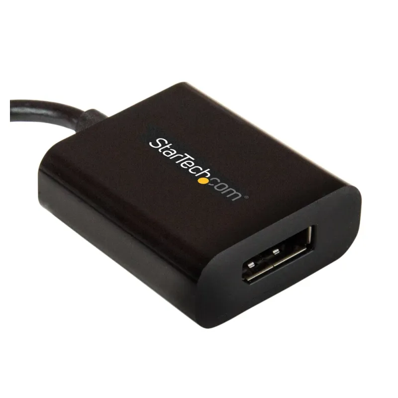 Convertidor StarTech.com CDP2DP - USB-C a DisplayPort - Negro - CDP2DP