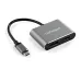 Adaptador de Video StarTech.com - USB-C a HDMI/DisplayPort - 4K - 60Hz - CDP2DPHD Adaptador de Video StarTech.com - USB-C a HDMI/DisplayPort - 4K - 60Hz - CDP2DPHD