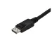 Cable Adaptador StarTech.com CDP2DPMM3MB - 3 m - USB-C a DisplayPort - 4K - Negro - CDP2DPMM3MB Cable Adaptador StarTech.com CDP2DPMM3MB - 3 m - USB-C a DisplayPort - 4K - Negro - CDP2DPMM3MB
