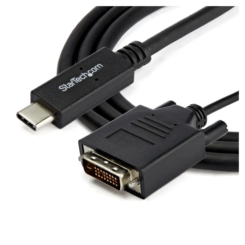 Cable Adaptador StarTech.com - USB-C a DVI - 2M - 2560 x 1600 - CDP2DVIMM2MB