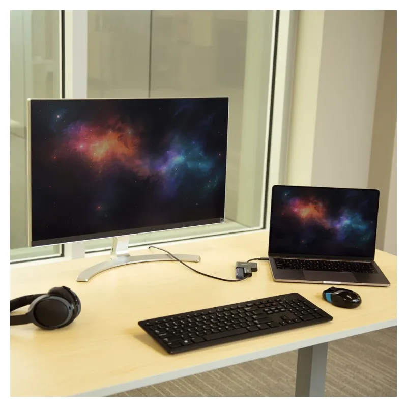 Convertidor de Vídeo StarTech.com - USB-C - HDMI 4K - USB A - Negro - CDP2HDUACP