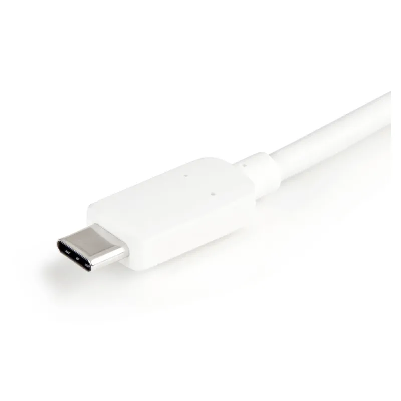 Convertidor de Vídeo StarTech.com - USB-C - HDMI 4K - USB A - Blanco - CDP2HDUACPW
