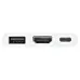 Convertidor de Vídeo StarTech.com - USB-C - HDMI 4K - USB A - Blanco - CDP2HDUACPW