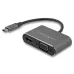 Adaptador StarTech.com CDP2HDVGA - USB-C a VGA y HDMI - Gris Espacial - CDP2HDVGA