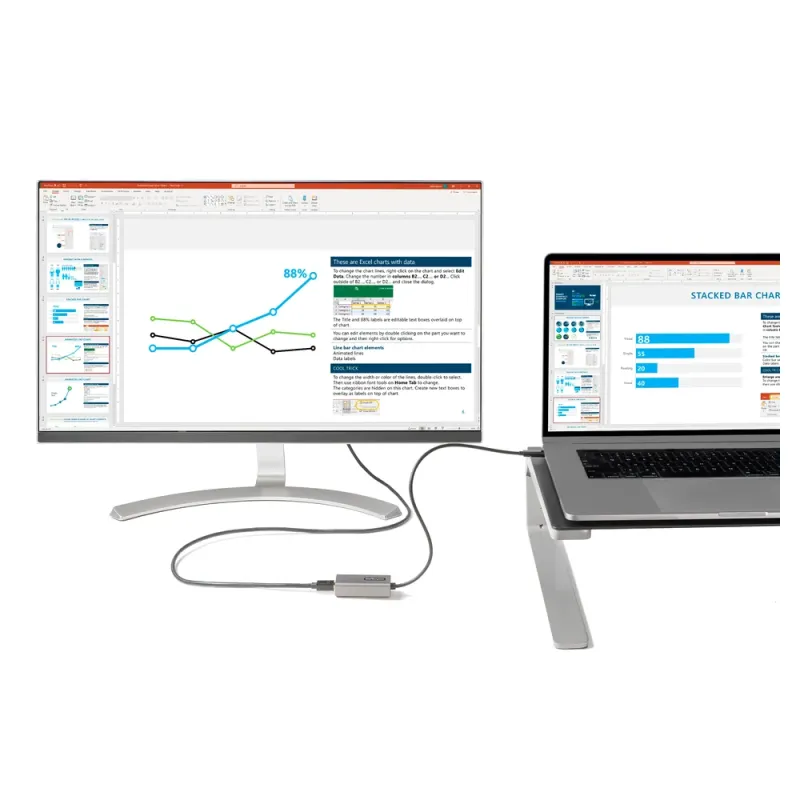 Adaptador de Video StarTech.com CDP2MDPEC - USB-C a Mini DisplayPort - Macho a Hembra - 4K - 60Hz - CDP2MDPEC