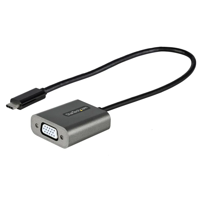 Adaptador StarTech.com - USB C a VGA - 1080p - Cable de 30cm - CDP2VGAEC