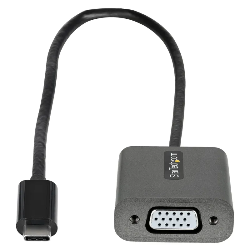 Adaptador StarTech.com - USB C a VGA - 1080p - Cable de 30cm - CDP2VGAEC
