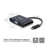 Docking Station Portátil StarTech.com - USB-C a VGA - Negro - CDP2VGAUACP