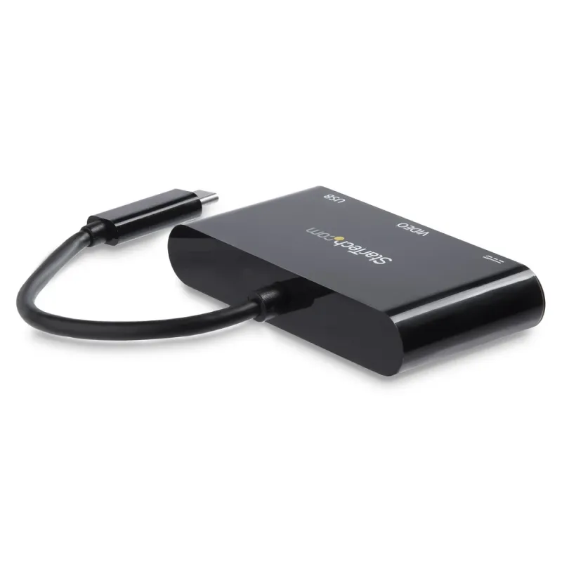 Docking Station Portátil StarTech.com - USB-C a VGA - Negro - CDP2VGAUACP