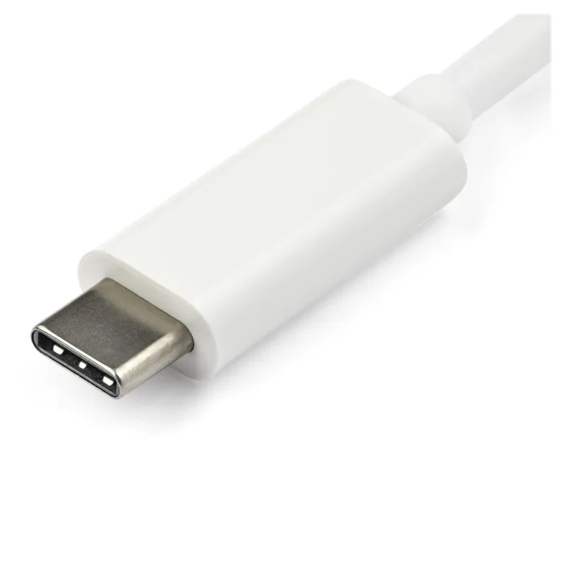 Adaptador de Video StarTech.com - USB-C 3.1 a VGA - Blanco - CDP2VGAW