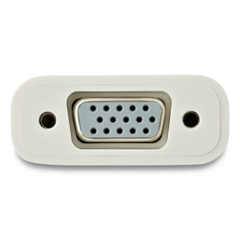 Adaptador de Video StarTech.com - USB-C 3.1 a VGA - Blanco - CDP2VGAW