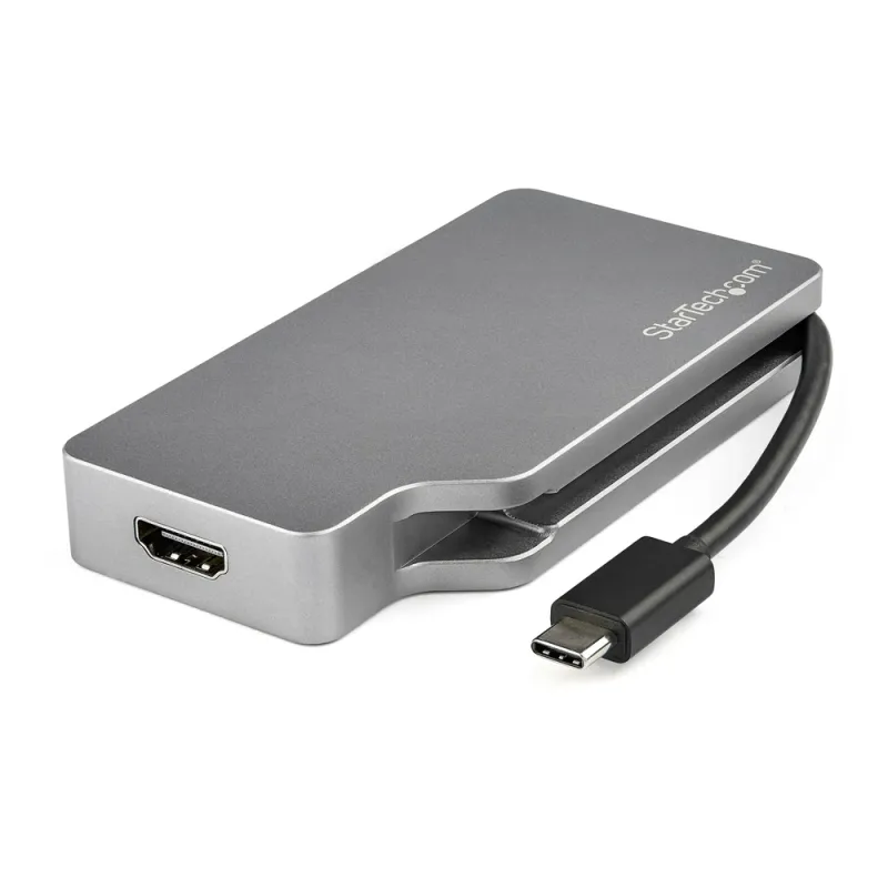 Adaptador StarTech.com CDPVDHDMDP2G - HDMI - VGA - DVI - USB-C - Gris - CDPVDHDMDP2G