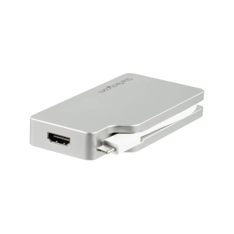 Convertidor StarTech.com - Conecta USB-C a VGA DVI HDMI o Mini Dispayport 4k - CDPVGDVHDMDP