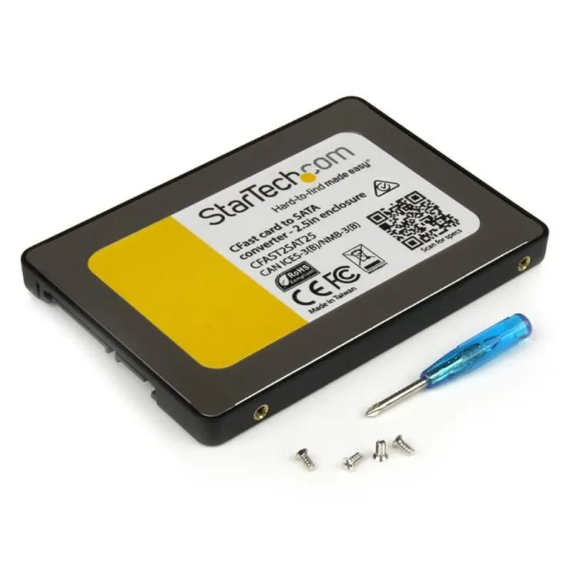 Adaptador StarTech.com CFAST2SAT25 - 2.5" - CFast a SATA - CFAST2SAT25